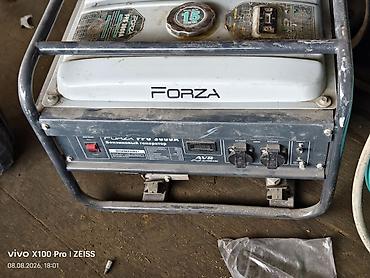 force 142: Бензиновый генератор FORZA FPG 3000A - Тип: переносной бензогенератор — 9