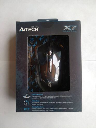 ноутбук в бишкеке цена: Мышь A4Tech X89 черный black X7 Oscar Новая Сенсор Модель сенсора