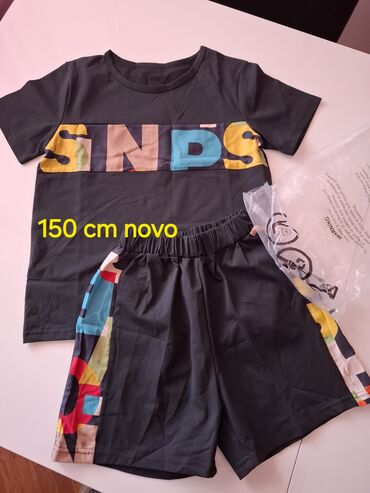 prsluci sa dva lica: Set: T-shirt, Shorts, 146-152