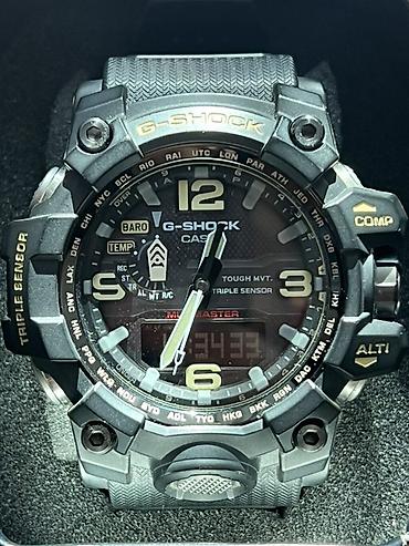 Наручные часы: Casio G‑Shock Master of G Mudmaster GWG‑1000 (аналогово‑цифровые) — 5