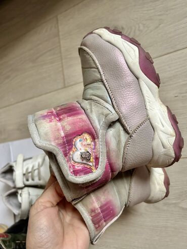 Детская обувь: Отличные ботинки, кроссовки, сапоги для девочки/ мальчика, из — 16