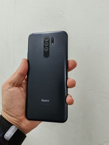 xiomi 4: Xiaomi Redmi 9, 64 GB, 
 İki sim kartlı, Face ID, Zəmanət