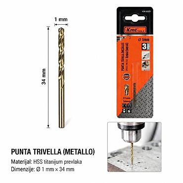 KMT M35 burgija za metal sa zlatnim premazom 9364698 - Brend: Kmt