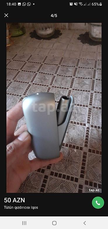 Məhsul: Tütün qızdırıcısı IQOS (gümüşü rəng) Təsvir: - Klassik IQOS lalafo.az -da Məhsul: Tütün qızdırıcısı IQOS (gümüşü rəng) Təsvir: - Klassik IQOS
