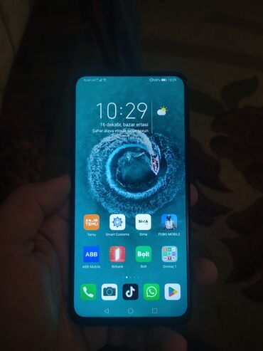 Honor: Honor 9X, 128 GB, rəng - Qara, Sensor, Barmaq izi, Simsiz şarj