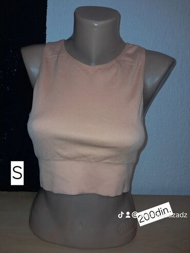 Majice kratkih rukava: Zara, S (EU 36), Saten, bоја - Šareno — 17