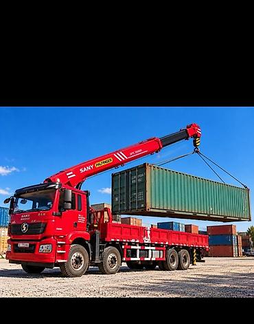 Услуга,Услуги:-манипулятор SANY Palfinger SPS 35000 на шасси 8×4 -