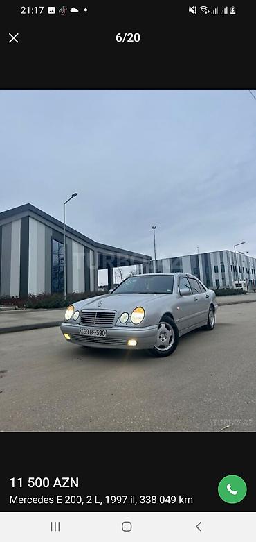 bmw x5 e53: Mercedes-Benz E 200: 2 l | 1997 il Sedan — 1