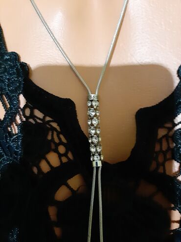 guess haljina placena: Zenska ogrlica GUESS sa kristalima jako redak model ogrlice samo