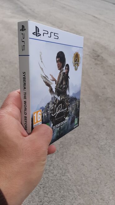 playstation 5 купить в баку: Syberia the world before игра с русской озвучкой диск в превосходном