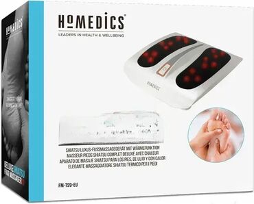 Masažeri za stopala: Masažer za stopala - HoMedics Deluxe; Model: FM-TS9-EU; Input — 9