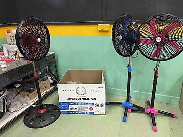 Воздуходувка: Вентилятор Напольный, Лопастной — 7