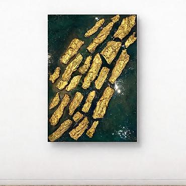 Meşənin nəfəsi” 📏 Ölçü: 50×70 sm 🎨 Texnika: Təbii qabıq və epoksi