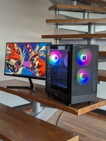 Настольные ПК и рабочие станции: Компьютер, ядер - 8, ОЗУ 16 ГБ, Для работы, учебы, Б/у, Intel Core i7, NVIDIA GeForce GTX 1650, NVMe