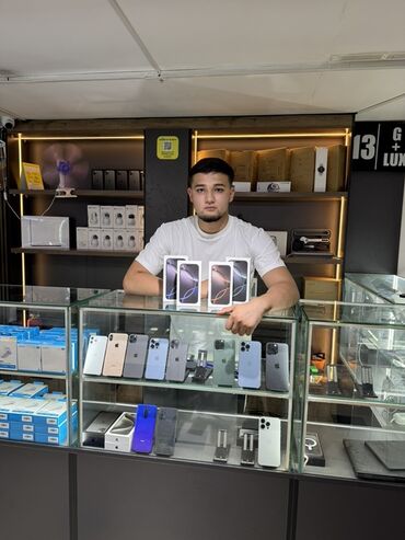 arduino бишкек купить: IPhone 16 Pro Max, Жаңы, 256 ГБ, Коргоочу айнек, Каптама, Бөлүп төлөө менен, 100 %