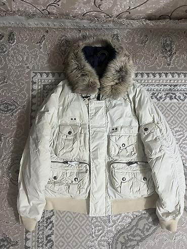 Пуховик, Короткая модель, США, С мехом, XL