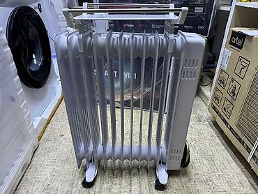 Масляные обогреватели: Масляный обогреватель Кол-во секций: 10 и более, Встроенный вентилятор, Несколько режимов мощности, Отключение при падении — 6