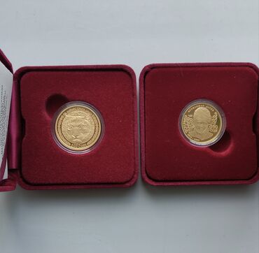 старый монета: Продаю монеты НБКР серебряные и золотые Курманжан-Датка, Илбирс с