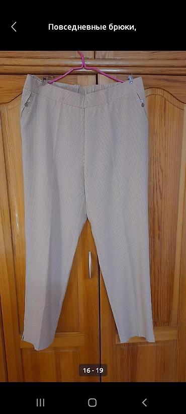 Брюки: Брюки Классические, Осень-весна, Made in KG, Стрейч, Новый, 8XL — 6