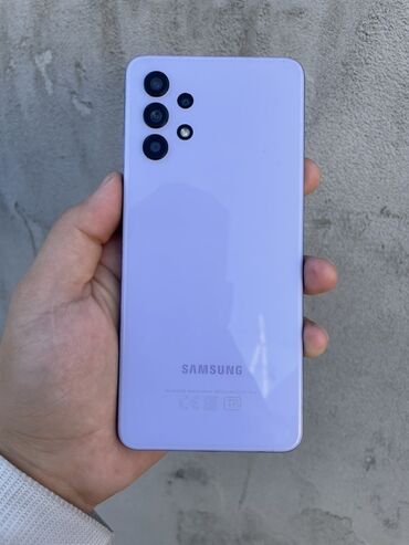 xiaomi телевизор бишкек: Samsung Galaxy A32, Колдонулган, 64 ГБ, түсү - Кызгылт көк, 2 SIM