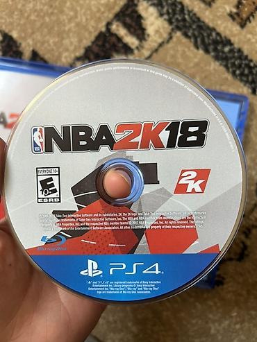 sony playstation диски: NBA 2K18 для PS4 (Подходит также на PS5, Blu-ray, бокс с обложкой и — 4
