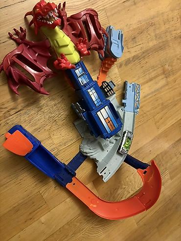 18 oyuncaqlar: Hot Wheels “Dragon Blast” tras oyuncağı Yaxşı vəziyyətdədir. Bütün — 3