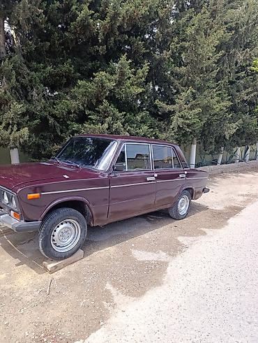 VAZ (LADA): VAZ 2106 sedan - Kuzov: 4 qapılı sedan, tünd albalı rəng - Mühərrik — 9