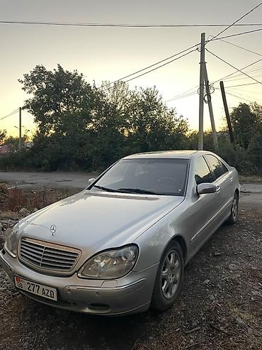 Mercedes-Benz S-Class: 1999 г., 5 л, Автомат, Бензин, Седан
