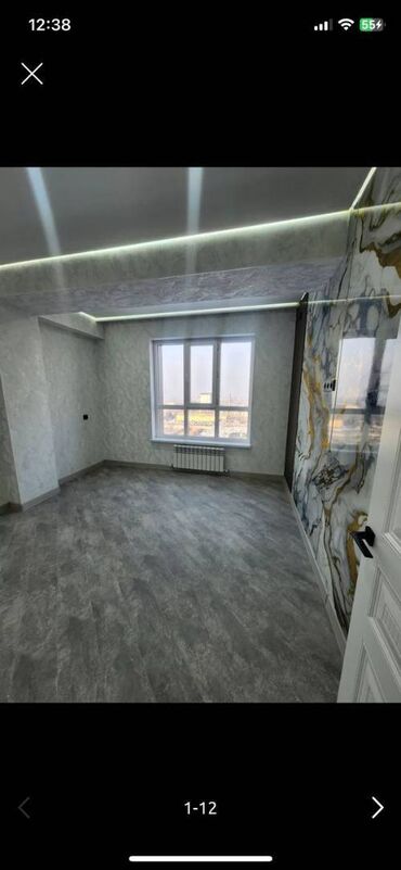 ак орго квартира сдаю: 1 комната, 37 м², Элитка, 9 этаж, Евроремонт