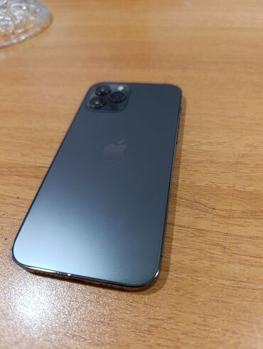 Apple iPhone: IPhone 12 Pro, 128 GB, Graphite, Simsiz şarj, Face ID