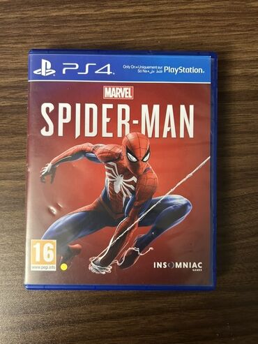 örümcek adam 3 oyunu: Marvel's Spider-Man, Qarışıq janr, İşlənmiş Disk, PS4 (Sony Playstation 4)