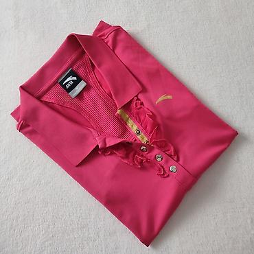 fishbone majice: Ženska polo majica ANTA – roze/fuksija - Klasičan polo kragna dizajn — 1