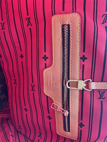 чехоль: Сумка Louis Vuitton Neverfull MM Monogram + съёмный клатч/кошелёк — 4
