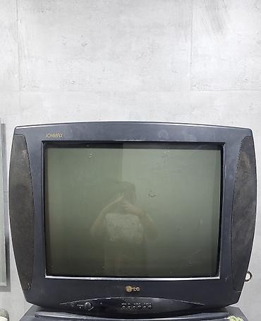 Техника и электроника: LG katod-şüa borulu (CRT) televizor - Brend/model: LG, ön paneldə — 1