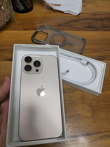 apple ikinci el: IPhone 16 Pro Max, Natural Titanium, Face ID — 1