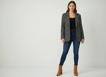 lemonada kurtki wiosenne: Shein, Women's blazer, size 2XL