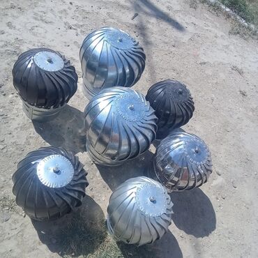 Напольные покрытия: Məhsul: Dam üçün turboventilasiya başlıqları (fırlanan ventilyator)