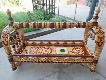 Люльки: Люлька, Новый, Колыбель, Дерево, цвет - Коричневый, Платная доставка — 9