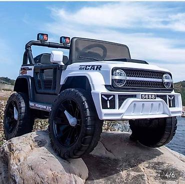 deri plas: Jeep 5688 uşaqlar üçün jeep maşını Yaş Aralığı 1-7 yaş Güc: Batareya — 3