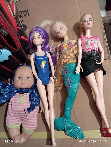 Игрушки: Игрушки бу пакетом: Барби, конструктор, рюгзак школьный для — 4