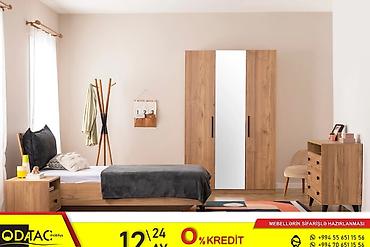 dolab gence: Oğlan və qız üçün, Yeni, Təknəfərlik çarpayı, Tumba, Dolab, Yazı masası — 4