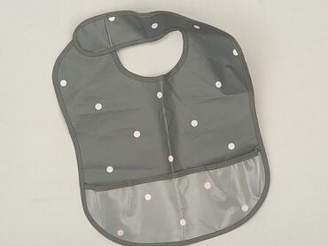 szary golf: Baby bib, color - Grey, condition - Good