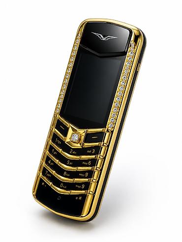 Vertu rəng - Qızılı, Düyməli