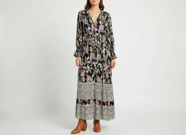 sukienki dla puszystych: Sukienka damska, rozmiar S