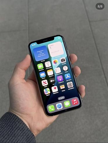 айфон дешевый купить: Apple iPhone X, серебристый - Экран 5.8" Super Retina OLED — 4