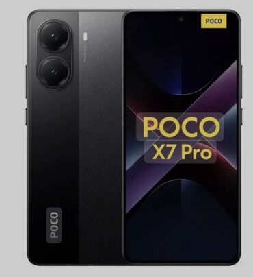 poco x7 qiyməti: Poco X7 Pro, 512 GB, rəng - Qara, Barmaq izi, Face ID