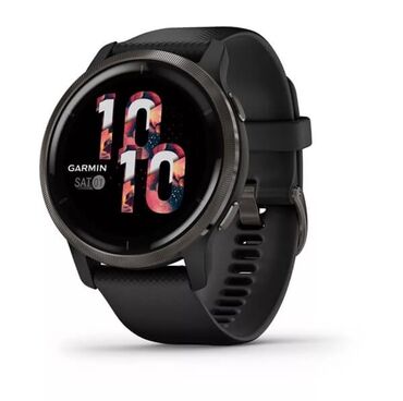 Garmin: Garmin Venu 2 Размеры 43,2 x 43,2 x 12,4 мм, запястье 125-190 мм