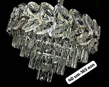 Çilçıraqlar: Çılçıraq, 10 və daha çox lampa, Xrustal — 28