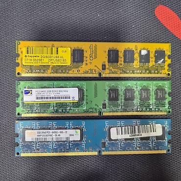 socket 1155: Оперативная память (RAM) для ПК, Новый, Hynix, 2 ГБ, DDR2, 800 МГц — 1