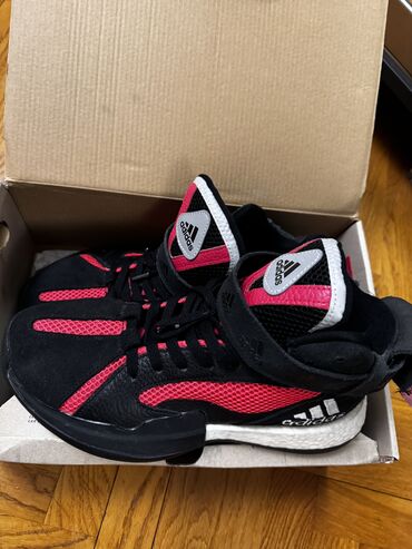 Сапоги: Adidas, Размер: 39, цвет - Красный, Б/у